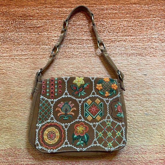Isabella Fiore, bohemian, boho, shoulder purse - Picture 1 of 2